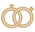 Hochzeits-Icon